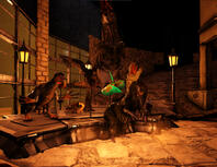 Me and Bloxy&#39;s ark playthru&#39;s favorite dino taxidermy